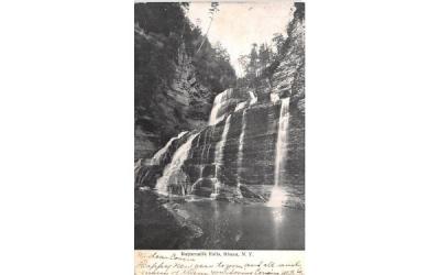 Buttermilk Falls Ithaca, New York Postcard