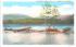 Islands Indian Lake, New York Postcard