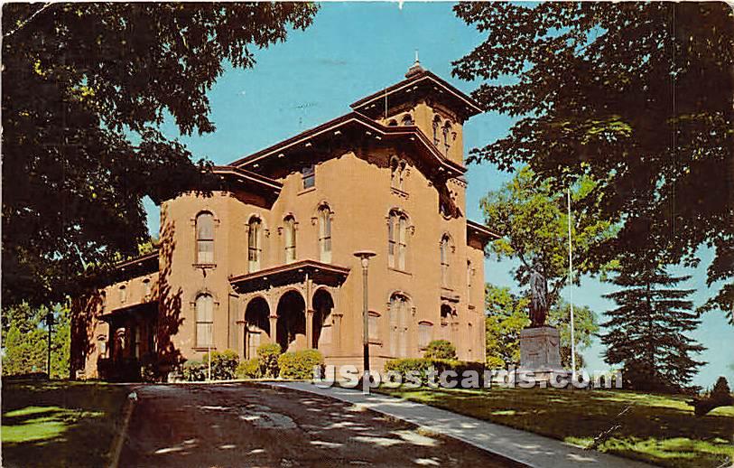 Gov Fenton Mansion - Jamestown, New York NY Postcard