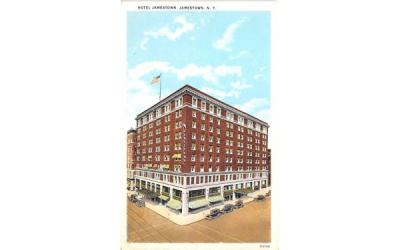 Hotel Jamestown New York Postcard