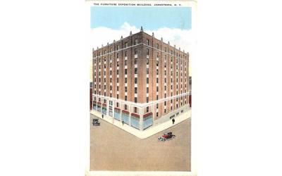 Furniture Exposition Building Jamestown, New York Postcard