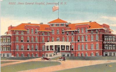 Jones General Hospital Jamestown, New York Postcard