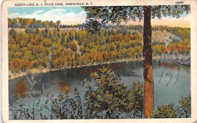 Green Lake NY State Park Jamesville, New York Postcard