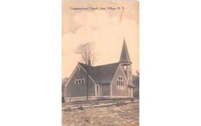 Congregational Church Java Center, New York Postcard