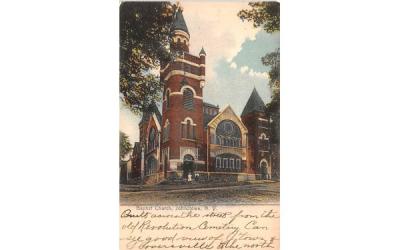Baptist Church Johnstown, New York Postcard