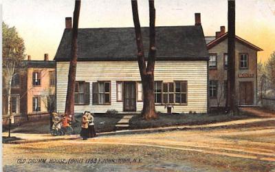 Old Drumm House Johnstown, New York Postcard