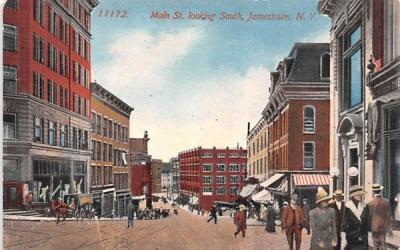 Main Street Johnstown, New York Postcard