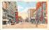 Third Street Jamestown, New York Postcard