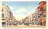 Main Street Johnson City, New York Postcard
