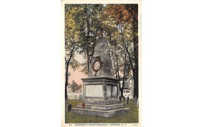 Goveror Clinton Monument Kingston, New York Postcard
