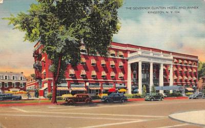 Goveror Clinton Hotel and Annex Kingston, New York Postcard