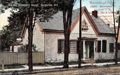 Old Van Steinburg House Kingston, New York Postcard