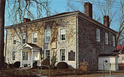 Old Sleight House Kingston, New York Postcard