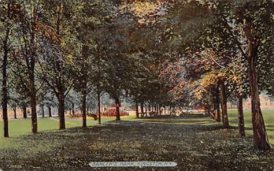 Sahlers Park  Kingston, New York Postcard
