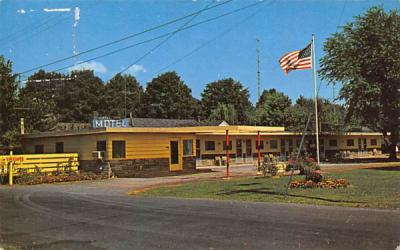 Sunset Park Motel Kingston, New York Postcard