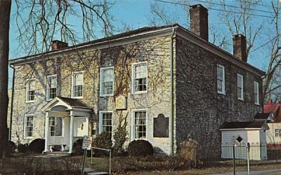 Old Sleight House Kingston, New York Postcard