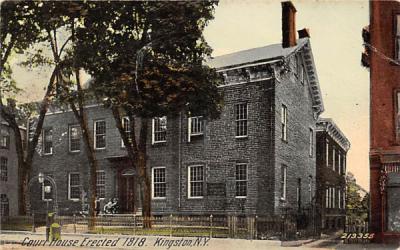 Couthouse Erected 1818 Kingston, New York Postcard