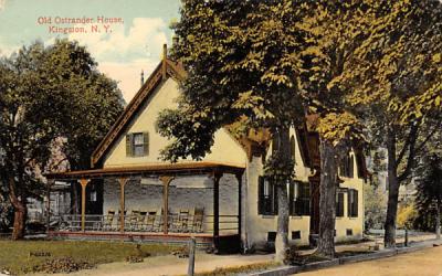 Old Ostrander House Kingston, New York Postcard