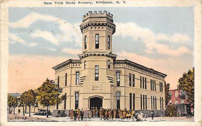 New York State Armory  Postcard