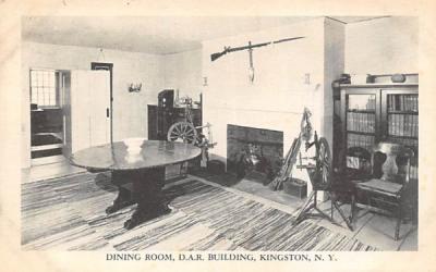 DAR Building Dining Room Kingston, New York Postcard