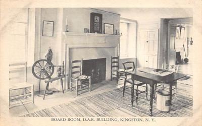 Board Room DAR Building Kingston, New York Postcard