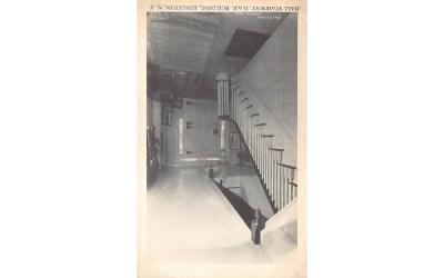 Hall Stairway DAR Building Kingston, New York Postcard