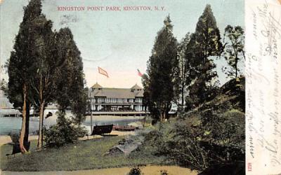 Kingston Point Park New York Postcard