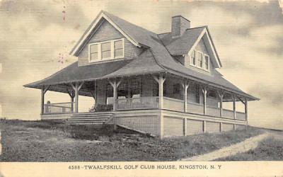 Twaalfskill Golf Club House Kingston, New York Postcard
