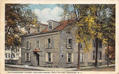 Old Elmendorf Tavern Kingston, New York Postcard