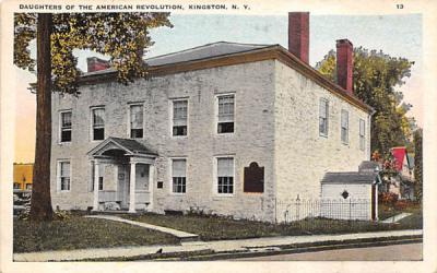 Daughter of the American Revolution Kingston, New York Postcard