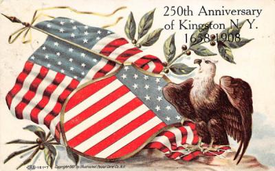 250th Anniversary Kingston, New York Postcard