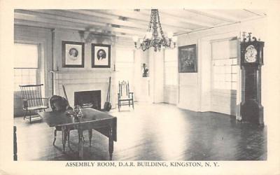 DAR Building Assembly Room Kingston, New York Postcard
