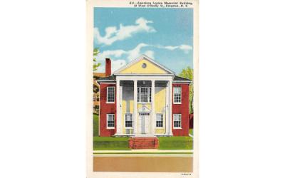 American Legion Memorial Building Kingston, New York Postcard