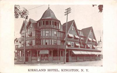 Kirkland Hotel Kingston, New York Postcard