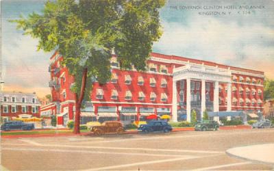 Governot Clinton Hotel Kingston, New York Postcard
