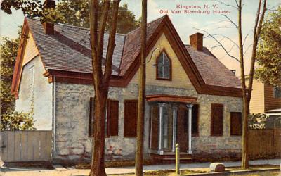 Old Van Steenburg House Kingston, New York Postcard