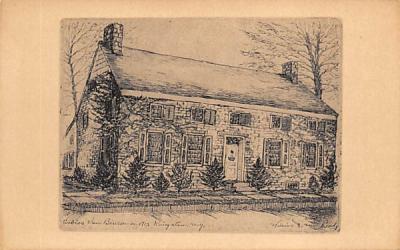 Original Stone House Kingston, New York Postcard