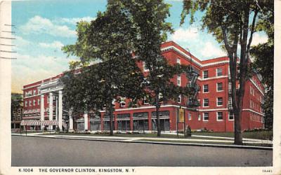 Governor Clinton Hotel Kingston, New York Postcard