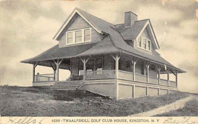 Twaalfskill Golf Club House Kingston, New York Postcard