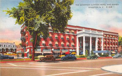 Governor Clinton Hotel Kingston, New York Postcard