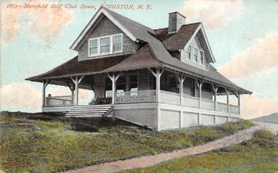 Marksfield Golf Club House Kingston, New York Postcard