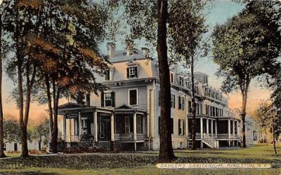 Sahler's Sanitarium Kingston, New York Postcard