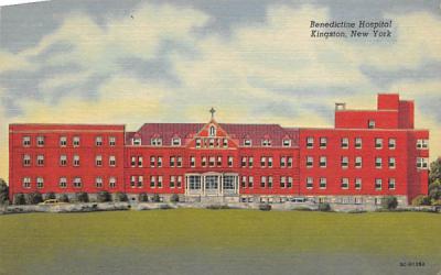 Benedictine Hospital Kingston, New York Postcard