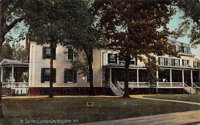 Dr Sahler's Sanitarium Kingston, New York Postcard