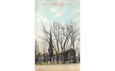 Old Dutch Church Kingston, New York Postcard