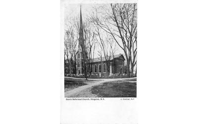 Dutch Reformed Church Kingston, New York Postcard