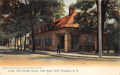 Old Senate House Built 1676 Kingston, New York Postcard