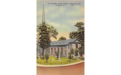 Old Reformed Dutch Church Kingston, New York Postcard