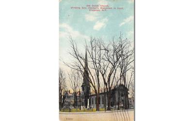 Old Dutch Church Kingston, New York Postcard