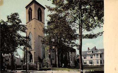 Second Reformed Church Kingston, New York Postcard